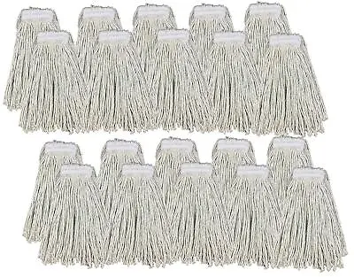 Kentucky Mop Head 16oz Replacement Commercial Cotton Heavy Duty Large 20 Pack • £27.99