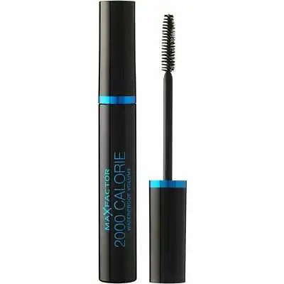 Max Factor 2000 Calorie Waterproof Volume Mascara Black 9ml - New - Free P&p • £7.85