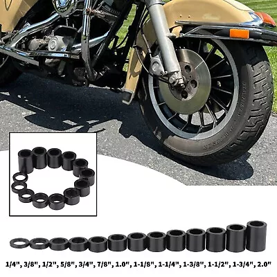 Wheel Axle Spacers Kit ID-3/4 OD-1-1/8  For Harley Heritage Softail Road King • $21.98