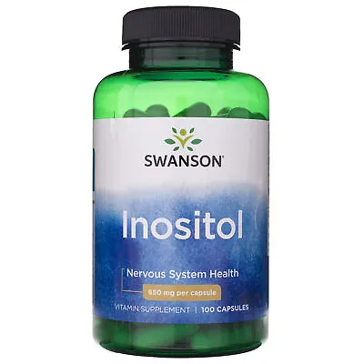 Swanson Inositol 650 Mg - 100 Capsules • £9.89
