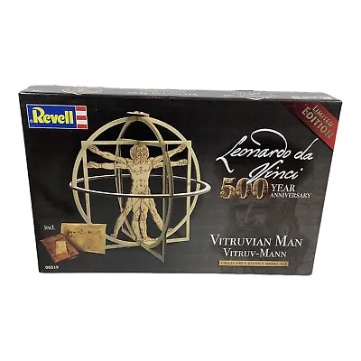 Revell Vitruvian Man Leonardo Da Vinci 1/16 Wooden Model Kit 00519 Vitruv-Mann • $29.90