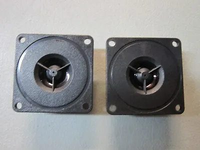 NEW (2) .75   Tweeter Speaker Pair.Shielded Replacement.8 Ohm.2 Inch Frame.3/4  • $49