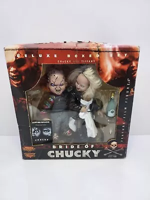 McFarlane Toys Bride Of Chucky Deluxe Boxed Set (1999) - Movie Maniacs Series 2 • $42.99