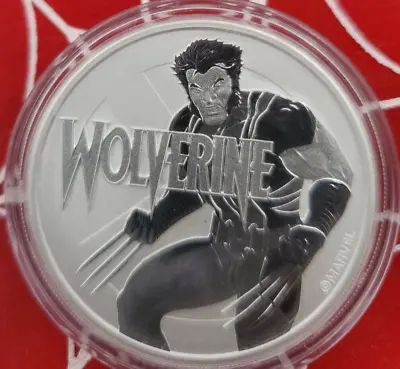 2021 Tuvalu Wolverine 👀 1 Oz 🔑X-Men Marvel Silver Trading Coin BU Bullion💰🔥 • $54.99