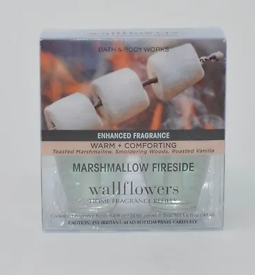 2 Bath & Body Works Marshmallow Fireside Wallflower Fragrance Refill Bulb Plug • $12.99