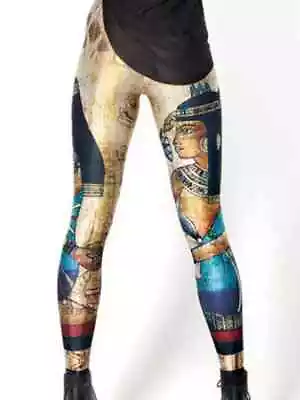 Women Girls Punk Gothic Leggings Sports Yoga Pants Digital 3D Printed Harajuku • £19.99