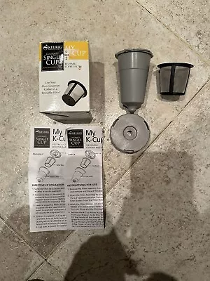 Keurig My K-Cup Reusable Coffee Filter Gourmet Single Cup Black-only Used Twice • $3