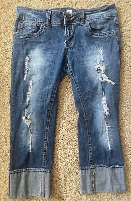 Women’s Teens Crop Jean Capris Size 11/12 • $9.99