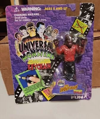Vintage Universal Monsters Wolfman Flashlight Basic Fun 1995  • $19