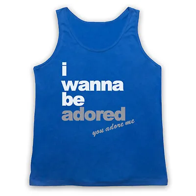 I Wanna Be Adored Unofficial The Roses Madchester Hit Adults Vest Tank Top • £18.99