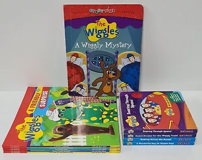 The Wiggles Book Bundle X10 A Wiggly Mystery + Fruit Salad + Emma's Dance + More • $42.46