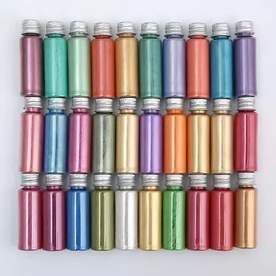 Colorful Pearl Mica Powder Pigment For Nails Glitter Artsoap Making Epoxy Resin • $3.99