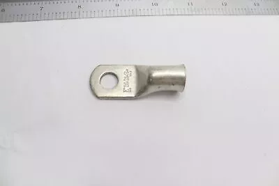 $0.99 • Buy Lot Battery Cable Ends Wire Lugs Tinned Copper 2/0 AWG 3/8 Stud Marine Grade