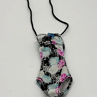 Monster High Doll Abbey Bominable Bathing Suite Swimsuit Skull Shores • $5.99