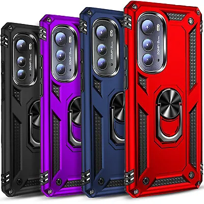 For Motorola Edge 2022/2021/Edge Plus+/Case Phone Cover Stand + Tempered Glass • $9.99
