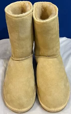 Ugg Australia Women’s Yellow Classic Short Boots Size W8 F8004l • $29.95