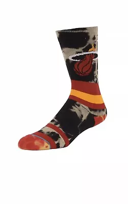 Stance Miami Heat Acid Wash Socks  6-8.5 Size Medium • $15.99