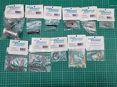 Fuji Gas 2 Stroke Engine 11 Piece Parts LOT For RC Model Airplanes Cars Boats • $29.98