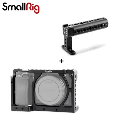 $66 • Buy SmallRig Cage For Sony A6000 A6300 ILCE-6000 ILCE-6300 1661+Top Handle 1638C
