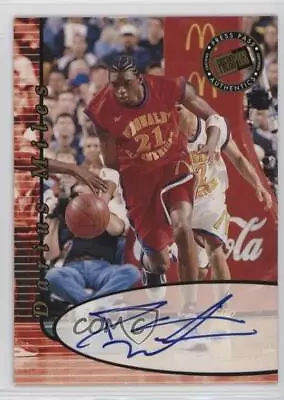 2000 Press Pass Auto Darius Miles Rookie Auto RC • $5.72