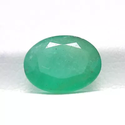 1.87 Cts Natural Emerald Oval Cut 9.5x7.5 MM Certified Emerald Loose Gemstone H3 • $29.99