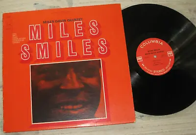 Miles Davis Miles Smiles Columbia CS9401 -1967 2-Eye Stereo 1st Press LP -EX+/NM • $148.48