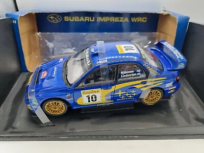 Subaru Impreza Wrc 2002 Rally Monte Carlo #10 Makers 1/18 Car Type 80292 • $270.51