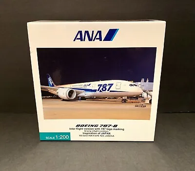 Hogan ANA 1:200 Boeing 787-8 Inter Flight Version Inspiration Of Japan Plane • $199