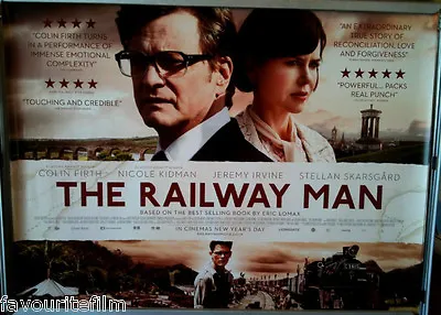 Cinema Poster: RAILWAY MAN THE 2014 (Quad) Colin Firth Nicole Kidman Sam Reid • £9.95