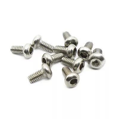 M2 X 4mm Socket Button Head Screws A2 304 18-8 Stainless Steel • $2.49