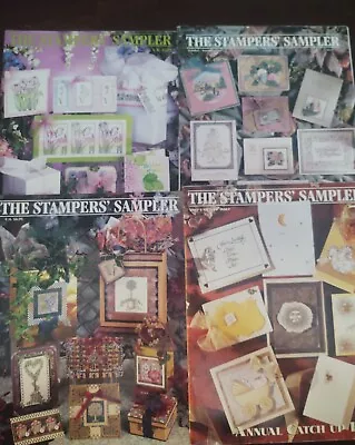 STAMPINGTON Stampers Sampler Magazine - Lot Of 4 1997 • £16.07