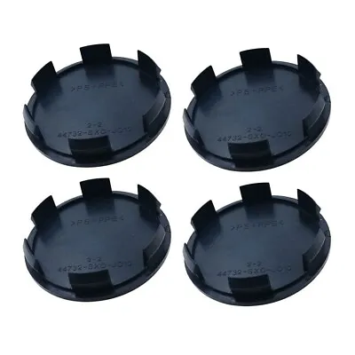 4Pcs Universal Car Wheel Centre Hub Cover Center ABS Rims Cap Black 64mm/70mm • $9.34