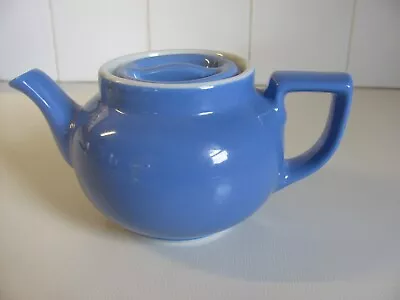 Vintage Hall Restaurant Ware Individual Mini Teapot W/ Recessed Lid - 1940-1970 • $6.99