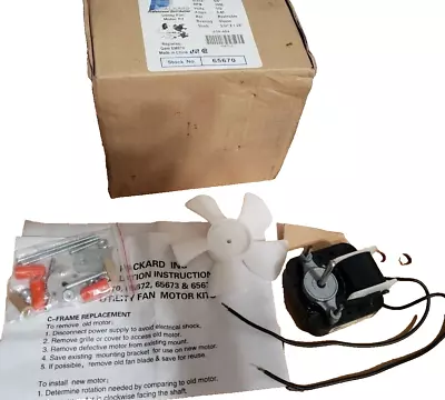 PACKARD 65670 C-Frame Shaded Pole Motor Kit 115V 3000 RPM • $89.95