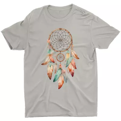 Dreamcatcher Feathers T-Shirt American Indian Dream Catcher Shirt Men Women Tee • $16.99