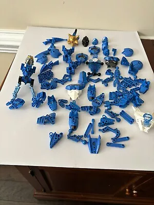 Lego Bionicle Hero Factory Mixed Lot Blue Parts • $18.95