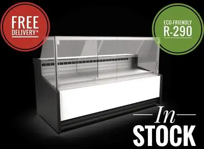 NEW 200cm Serve Over Counter Display Fridge WHITE £2741+VAT  DOROTEA • £3290