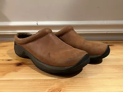 Merrell Encore Nova Mules Womens 7.5 Brown Slip On Comfort Shoes • $17.99