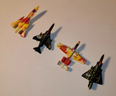 £8.99 • Buy 4X Vintage RING RAIDERS FIGHTER PLANE TOY Matchbox 1988 GC