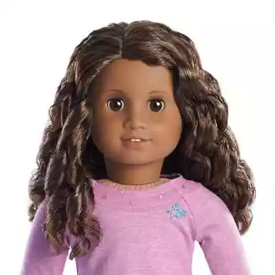 American Girl Doll Just Like You #46 Dark Skin Curly Brown Hair Retired • $49.99