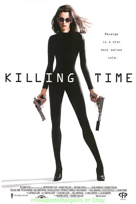 LA FEMME NIKITA + KILLING TIME+ AEON FLUX  MOVIE POSTER ALL 27x40 MINT ORIGINALS • $30