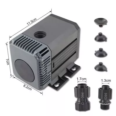 1400L/H Underwater Aquarium Fish Tank Pond Fountain Water Air Pump 1.8M Head • $42.69