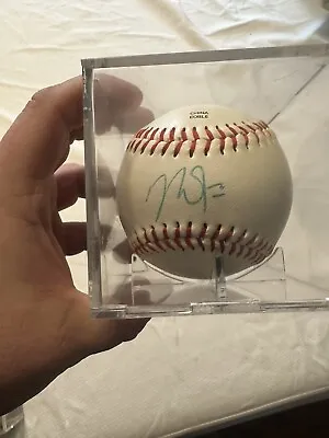 Mike Trout Autographed Baseball With Cube - Angels • $230