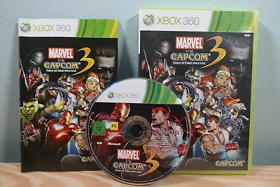 Marvel Vs. Capcom 3: Fate Of Two Worlds - Xbox 360- Complete In Box • £6