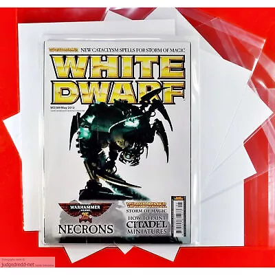 Comic Bags And Boards -A4 Size0 For White Dwarf GW RPG Warhammer Magazine X 10 N • £12.99