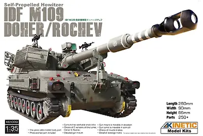 Kinetic 1/35 Iraeli IDF M109 Doher/Rochev Self Propelled Howitzer K61009 • $43.99