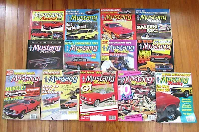 Mustang Monthly & Annual Magazines Ranging From 1988 - December 1991 - You Pick • $5