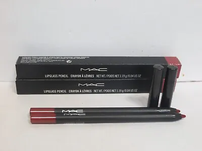 Mac Lipglass Pencil Fuchsia Lining 0.04 Oz Boxed *lot Of 2* • $18