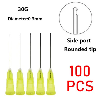 100pcs Dental Endo Irrigation Needle Tip 30GA End-Closed Side Hole Syringes EL • $14.85