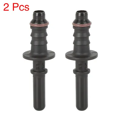 2pcs 6.30mm ID6 Car Fuel Line Hose Pipe Quick Release Male Connect Connector • £6.44